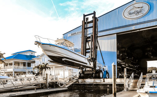 Boat Repair, Boat Service, Engine Repair at Snook Bight Marina